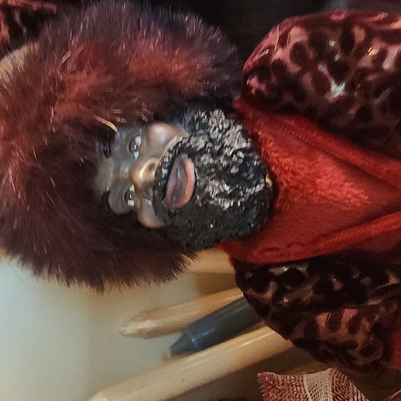 African American Santa christmas figure holiday decoration ashland - Picture 3 of 4
